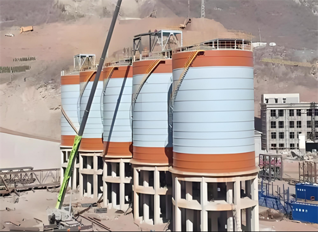 陇县高架钢板仓